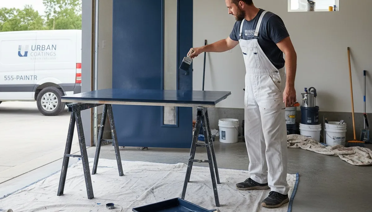 Professional door painting and refinishing by expert painters in Baltimore, MD